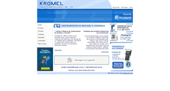 Desktop Screenshot of kromel.com.br